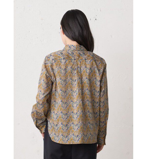 MidiUmi「MidiUmi リバティプリントシャツ」|シャツ・ブラウス|