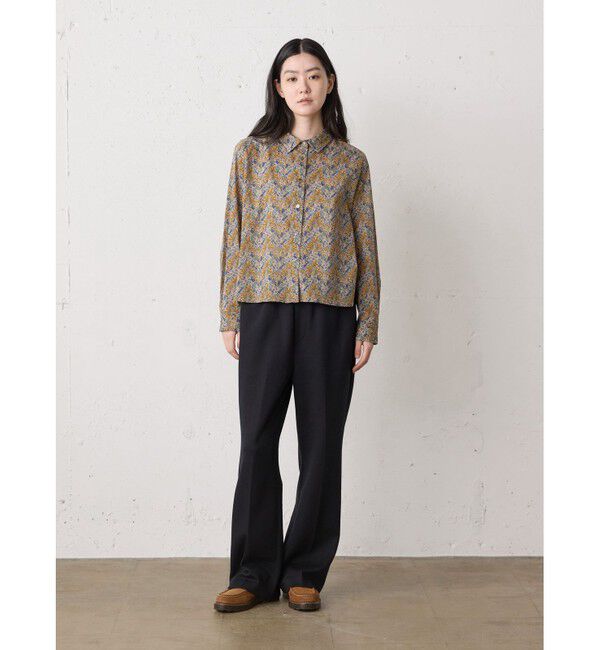 MidiUmi「MidiUmi リバティプリントシャツ」|シャツ・ブラウス|