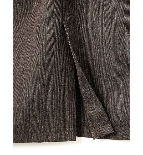 mizuiro ind「mizuiro ind ツイードペインタータイトスカート」|スカート|