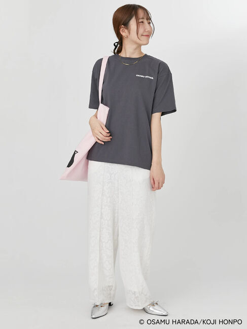 Te chichi TERRASSE「【OSAMU GOODS&times;Te chichi TERRASSE】バックプリントTシャツ」|Tシャツ・カットソー|