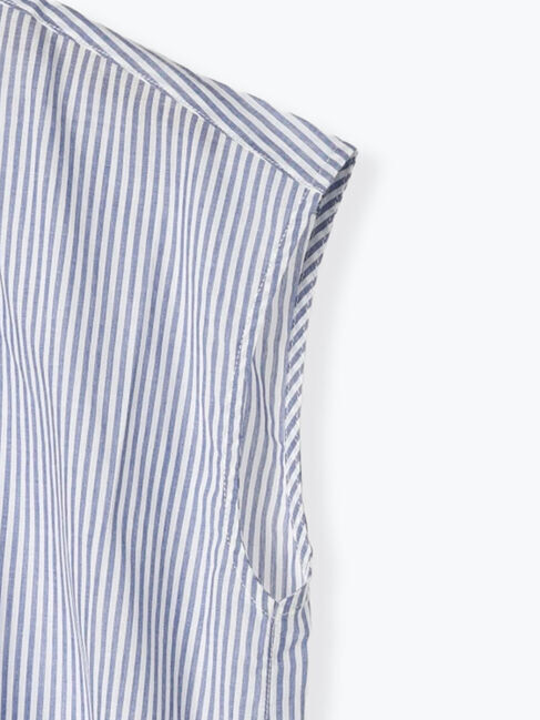 Lugnoncure「綿麻バンドカラーブラウス」|シャツ・ブラウス|