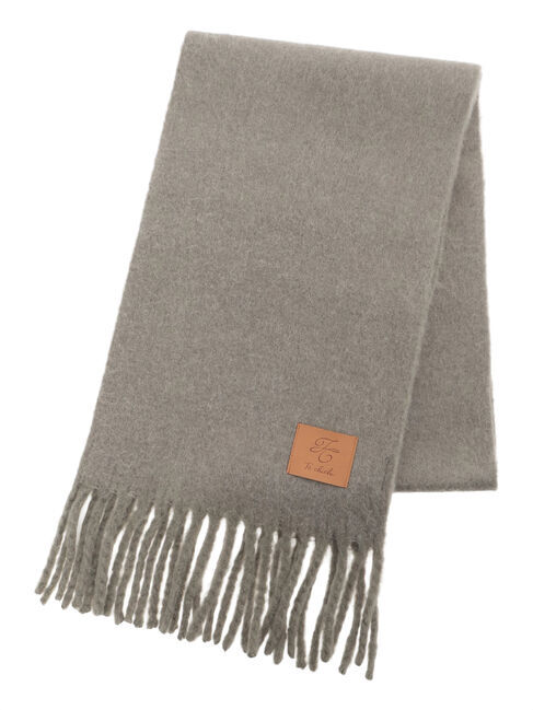 Te chichi「フリンジカラーマフラー」|その他|グレー
