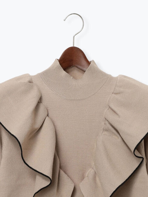 Te chichi「ラッフルフリルニット」|ニット・セーター|