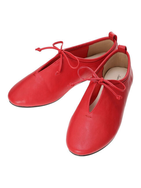 Samansa Mos2「リボンフラットシューズ」|ビジネス・ドレスシューズ|