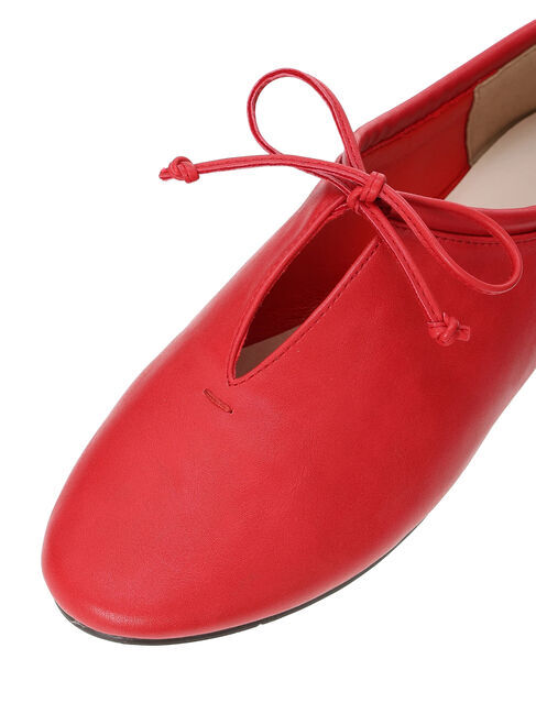 Samansa Mos2「リボンフラットシューズ」|ビジネス・ドレスシューズ|