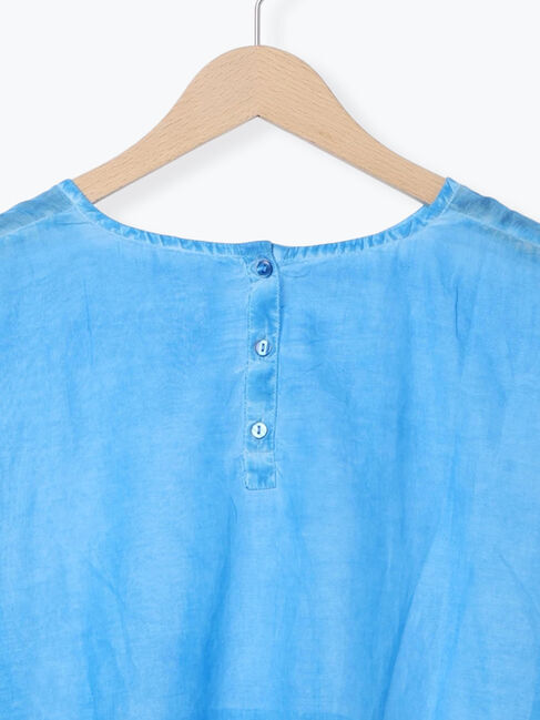 SM2「インドボイルピグメント加工ギャザーブラウス」|シャツ・ブラウス|