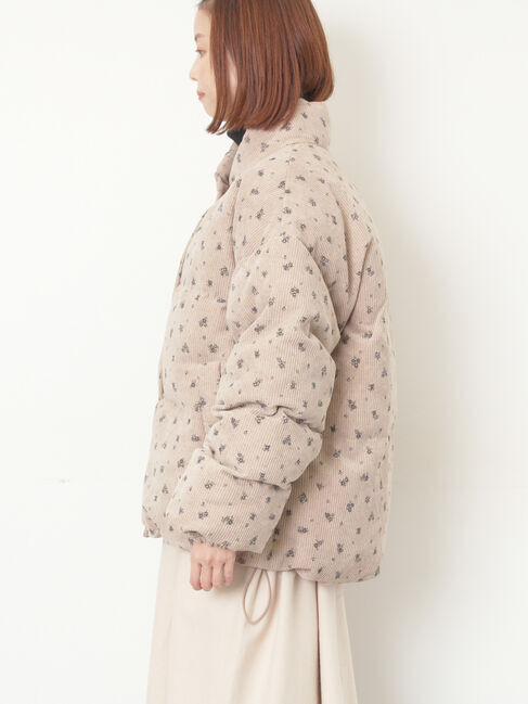 Samansa Mos2「柄アソートコーディロイブルゾン」|ブルゾン・スタジャン|