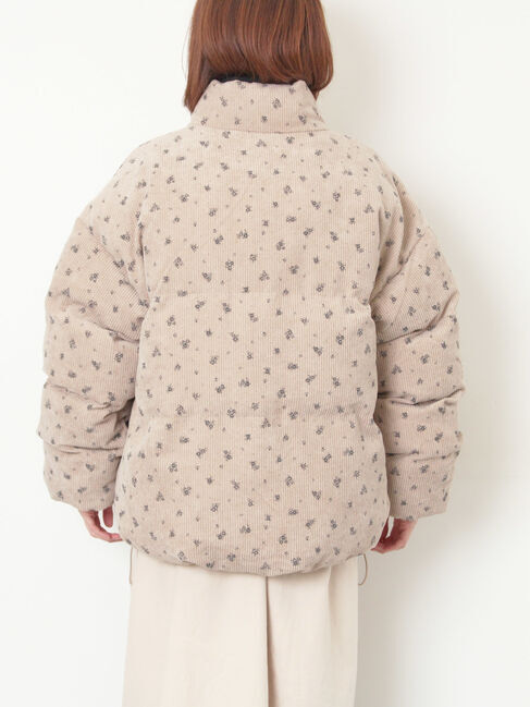 Samansa Mos2「柄アソートコーディロイブルゾン」|ブルゾン・スタジャン|