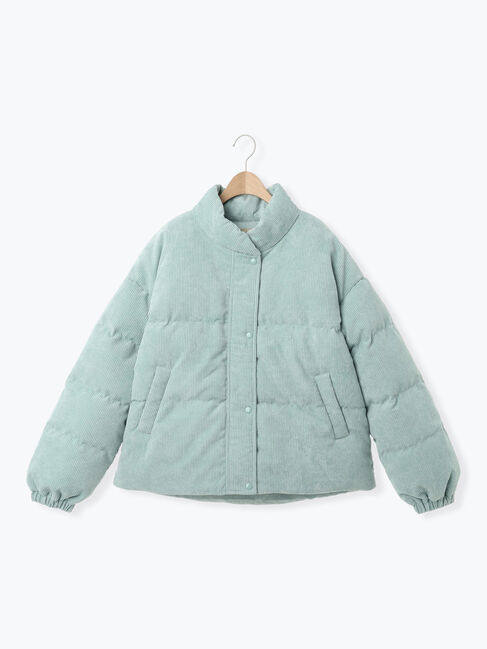 Samansa Mos2「柄アソートコーディロイブルゾン」|ブルゾン・スタジャン|