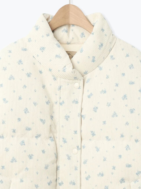 Samansa Mos2「柄アソートコーディロイブルゾン」|ブルゾン・スタジャン|