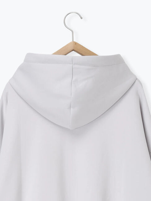 Samansa Mos2 blue「ダンボールジップパーカー」|Tシャツ・カットソー|