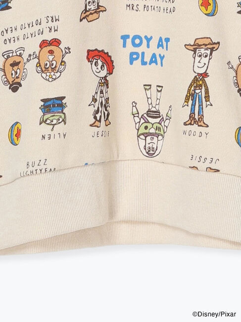 Samansa Mos2 Lagom「【Disney】トイ・ストーリー/総柄トレーナー」|Tシャツ・カットソー|