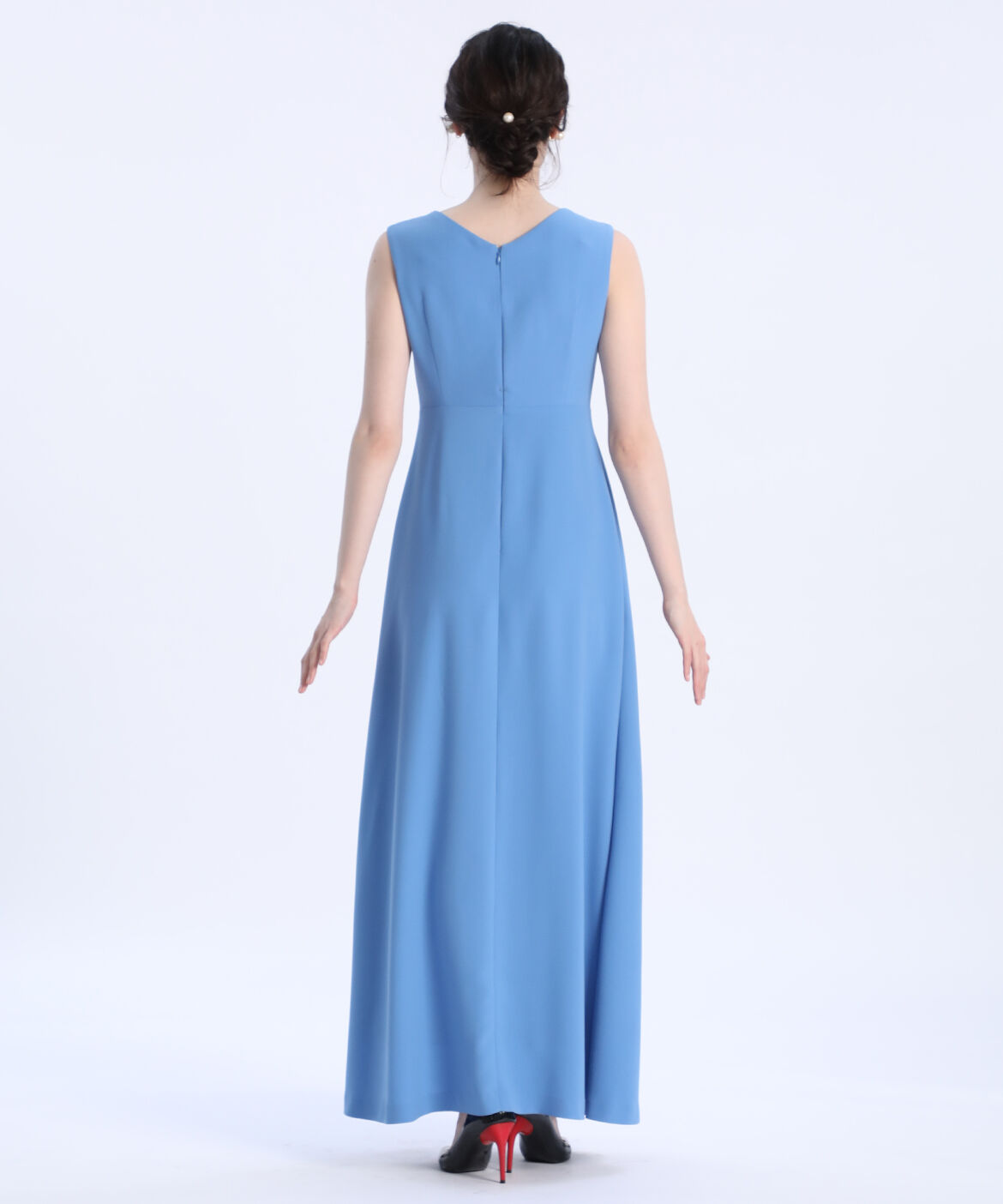 Maglie le cassetto「《M Maglie le cassetto》ケープ付3WAYロングドレス」|ワンピース|