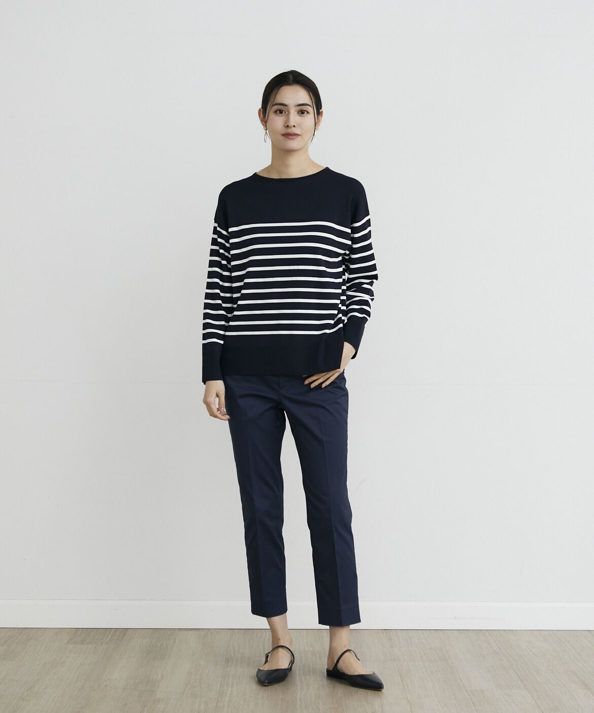 7-IDconcept.「《大きいサイズ》 コットンポリエステルストレッチベーシックパンツ」|その他|