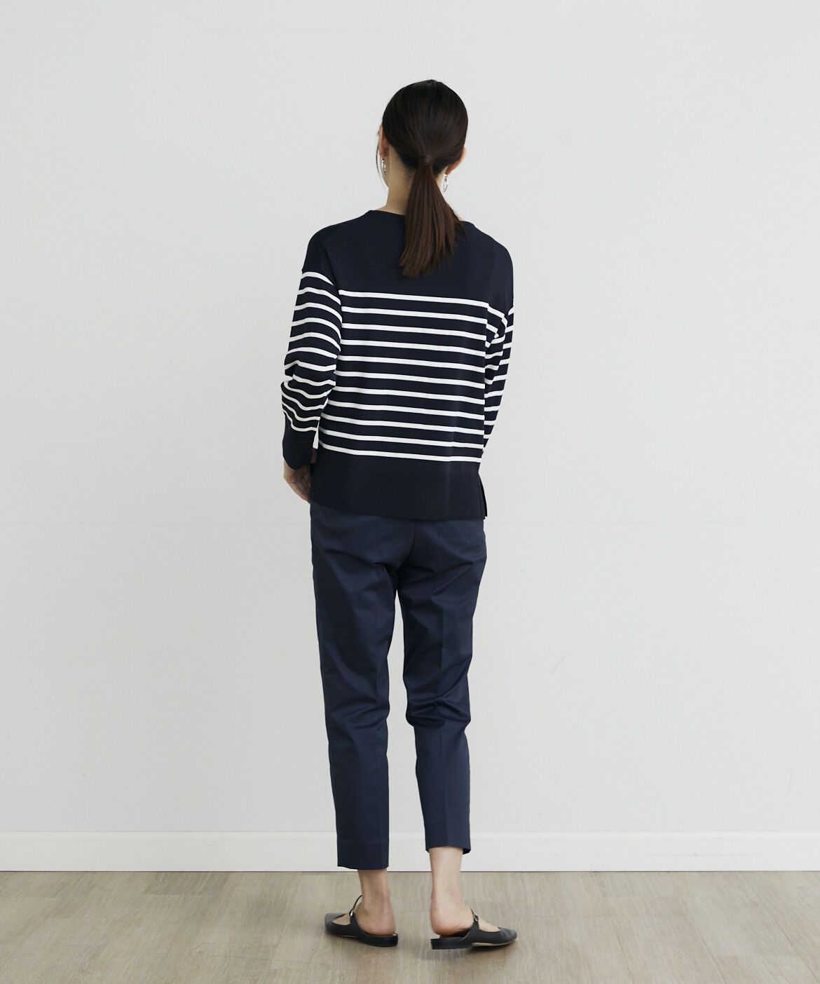 7-IDconcept.「《大きいサイズ》 コットンポリエステルストレッチベーシックパンツ」|その他|