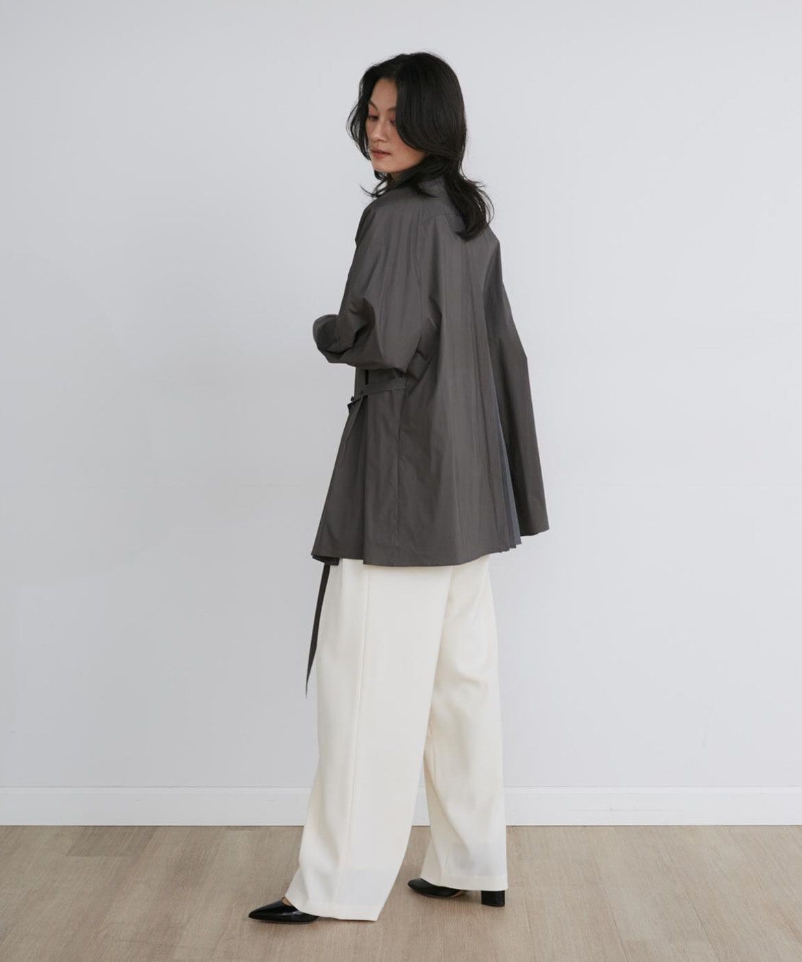 INED「2WAYタックシャツ《la veille by SUPERIOR CLOSET》」|シャツ・ブラウス|