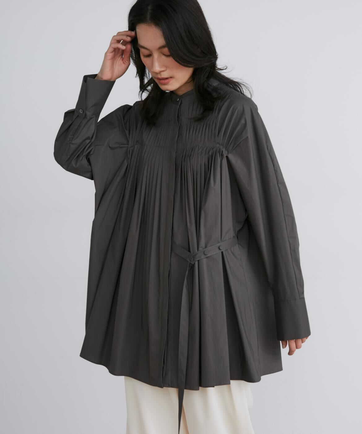 INED「2WAYタックシャツ《la veille by SUPERIOR CLOSET》」|シャツ・ブラウス|