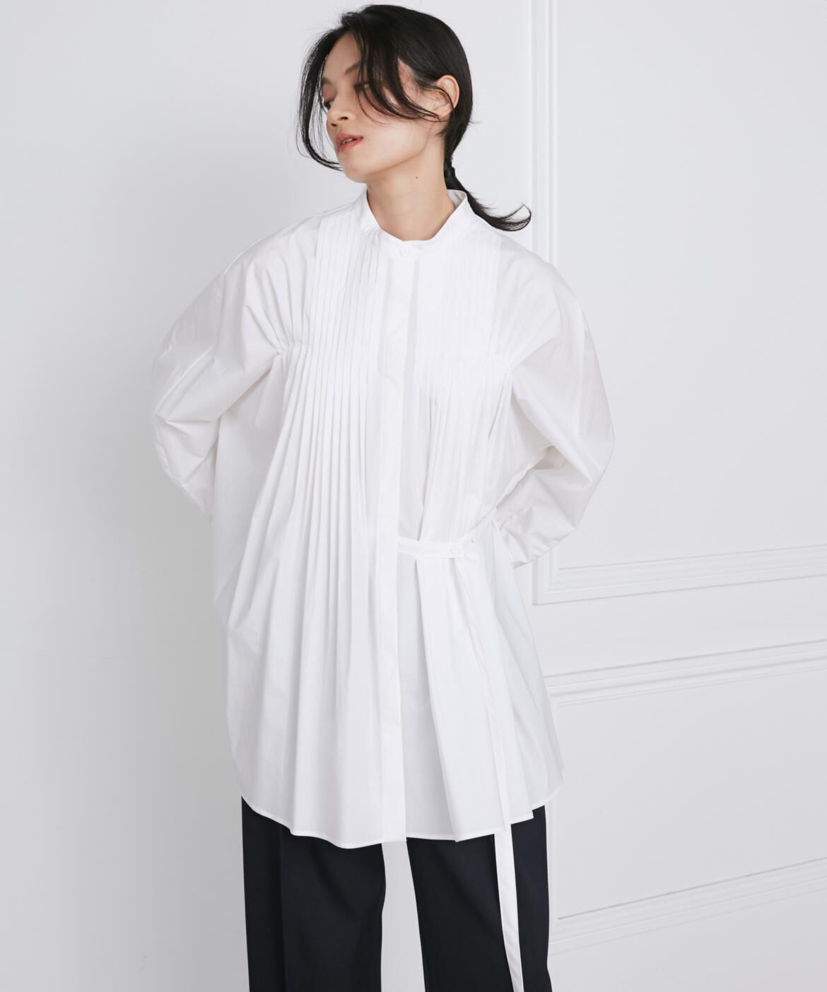 INED「2WAYタックシャツ《la veille by SUPERIOR CLOSET》」|シャツ・ブラウス|