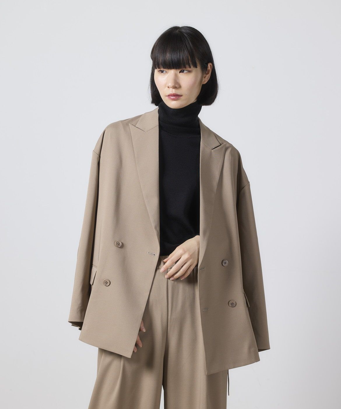 I.T.'S international「《ユニセックス》ライトツイルダブルジャケット」|テーラードジャケット|