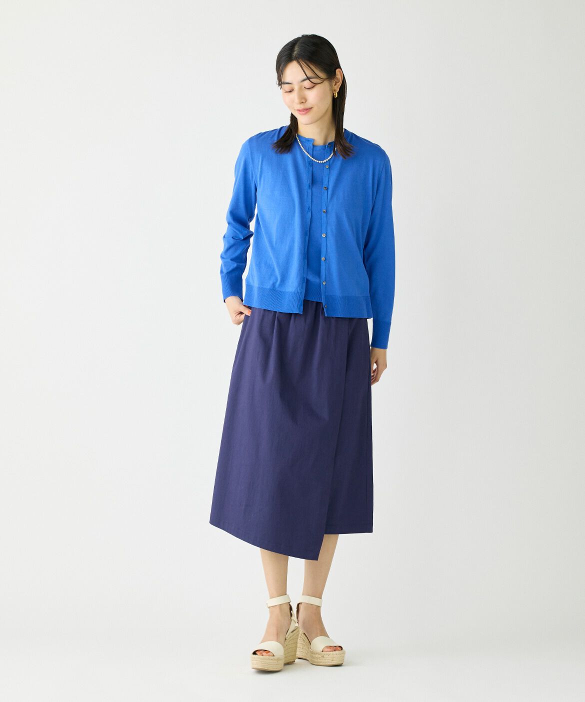 DAY by DAY it&rsquo;s international「クルーネックカーディガン《ガスコットン》」|カーディガン|