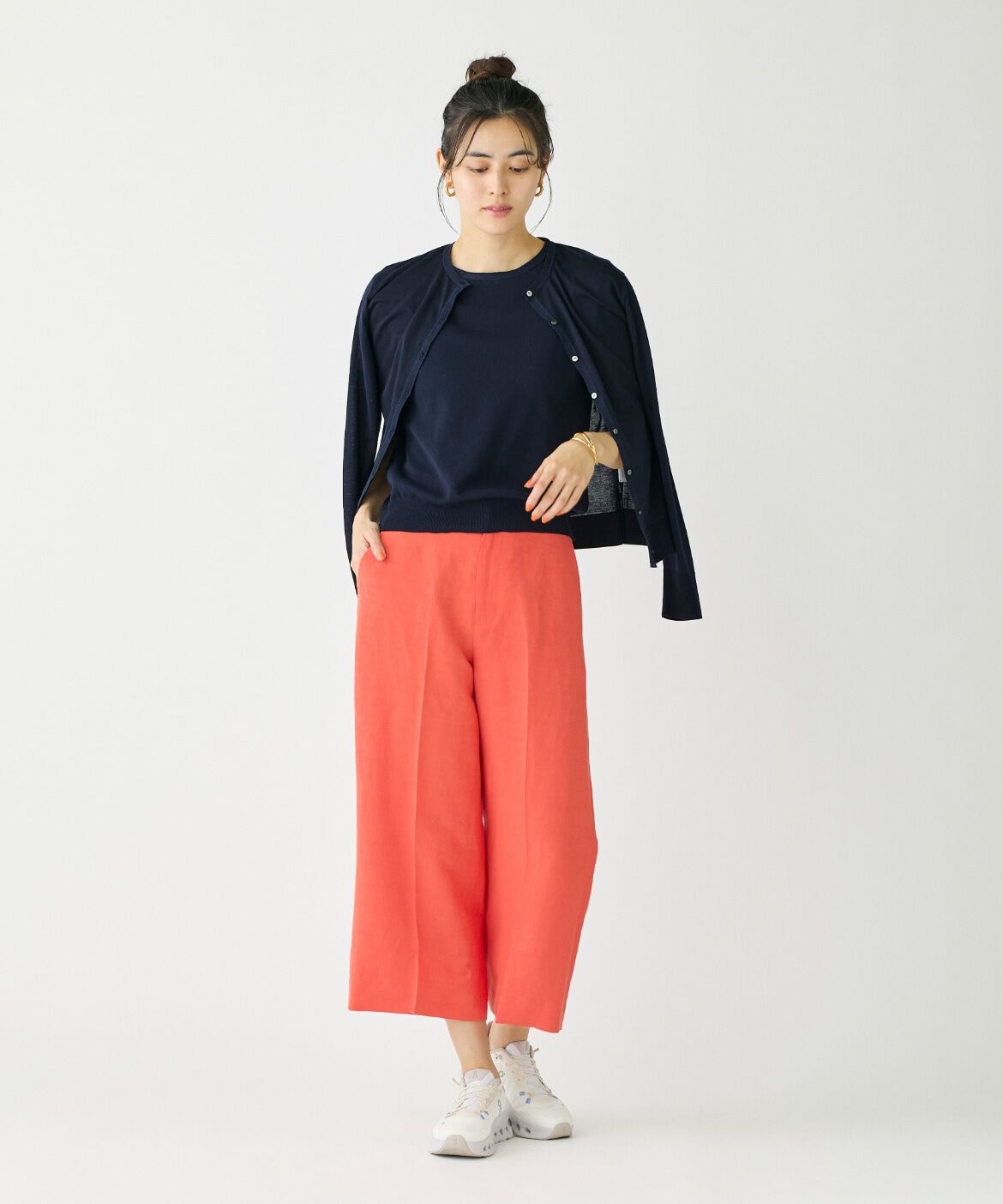 DAY by DAY it&rsquo;s international「クルーネックカーディガン《ガスコットン》」|カーディガン|