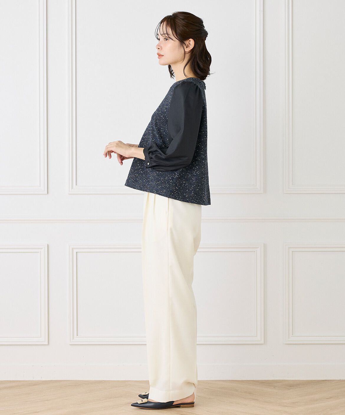 INED「ドッキングプルオーバー」|Tシャツ・カットソー|