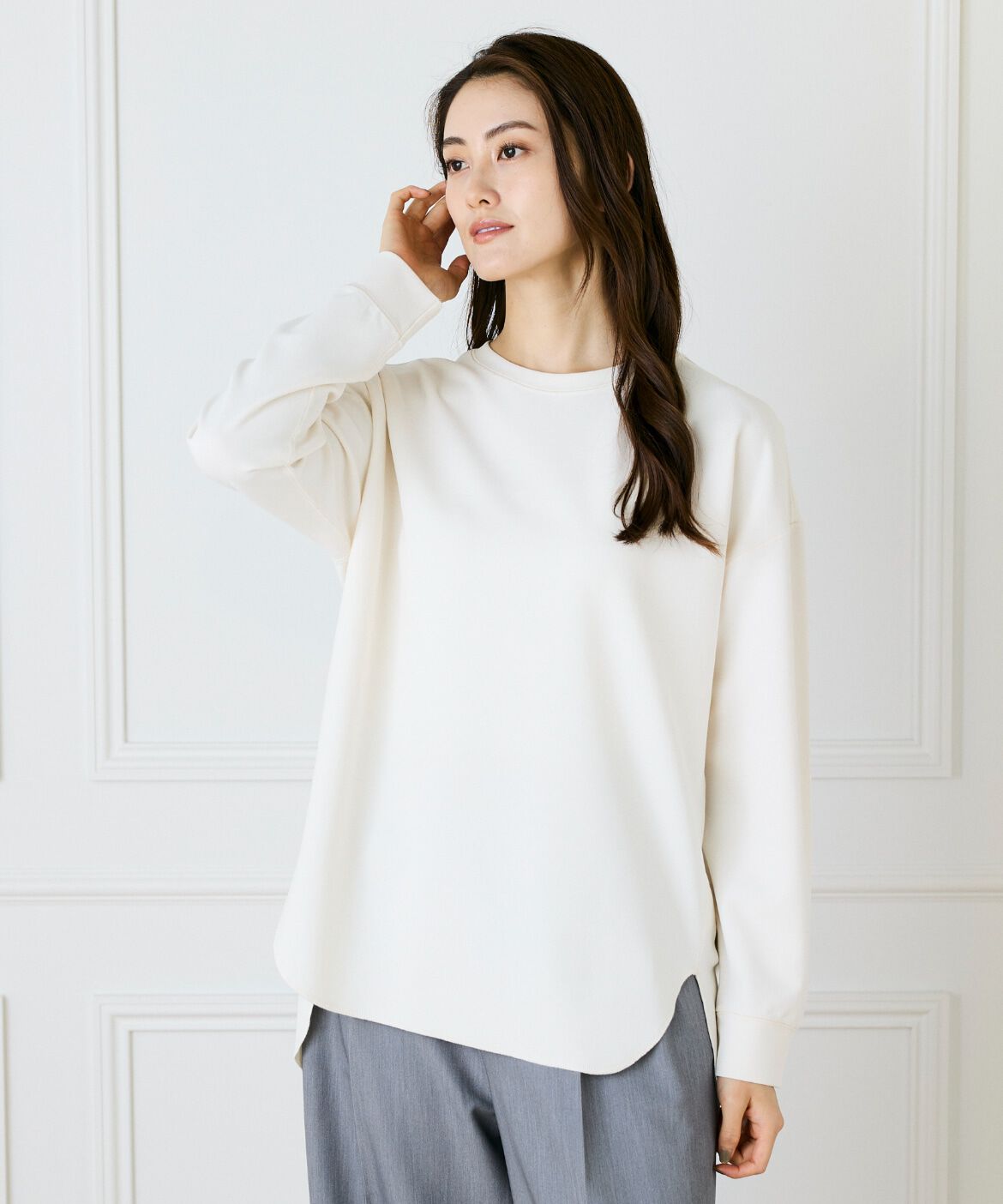 DAY by DAY it&rsquo;s international「ジョーゼットジャージープルオーバー」|Tシャツ・カットソー|