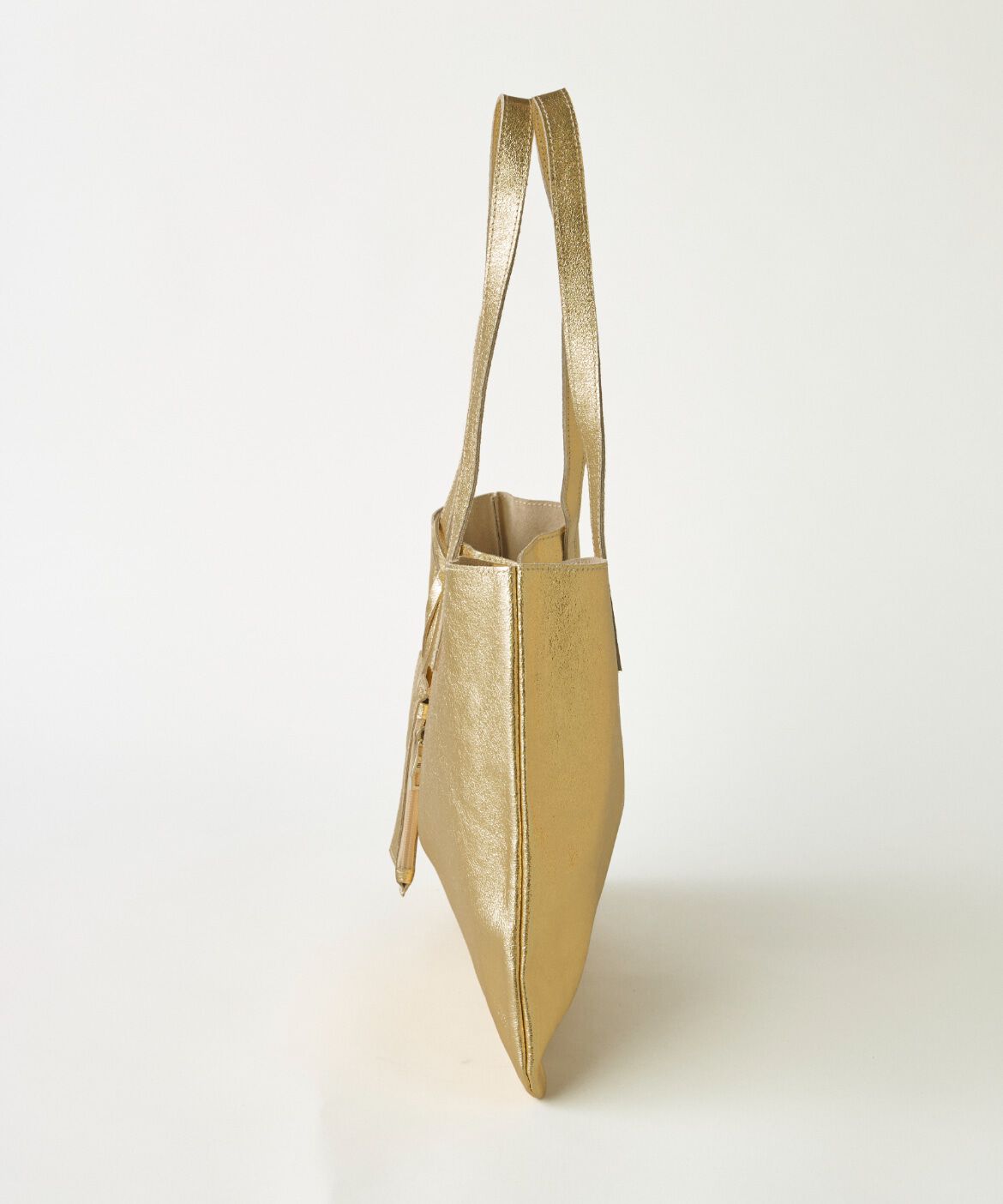 Le Souk「メタリックレザートートバッグ《ANDREA CARDONE/アンドレア カルドネ》 」|トートバッグ|