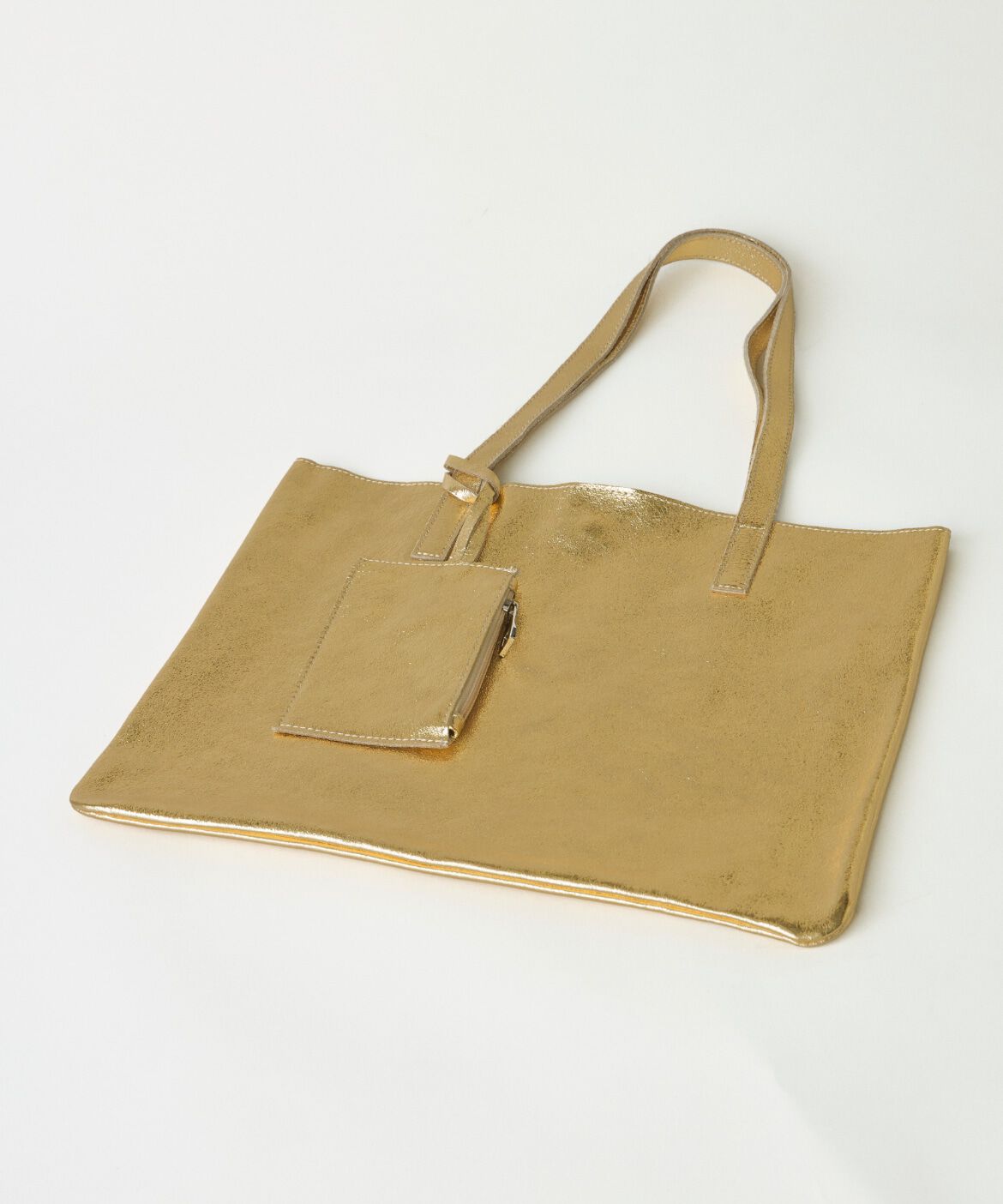 Le Souk「メタリックレザートートバッグ《ANDREA CARDONE/アンドレア カルドネ》 」|トートバッグ|