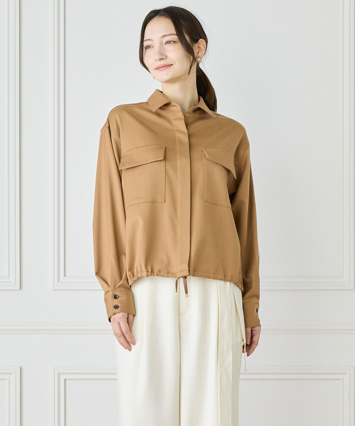 INED「2WAYブラウス」|シャツ・ブラウス|