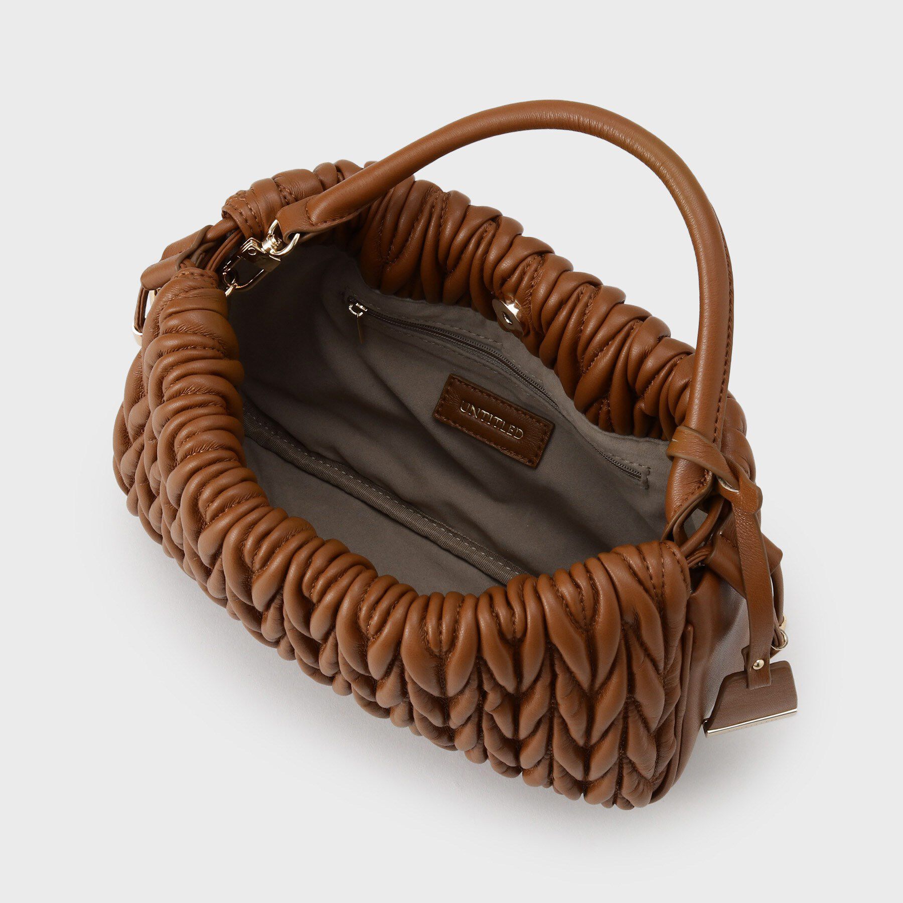 UNTITLED「【セレモニーにも！】ソフトギャザーショルダー」|ショルダー・メッセンジャー|