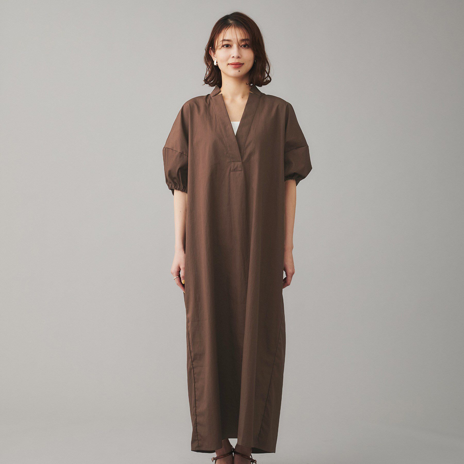 UNTITLED「【PROTAGPNISTA】シャツワンピース」|ワンピース|