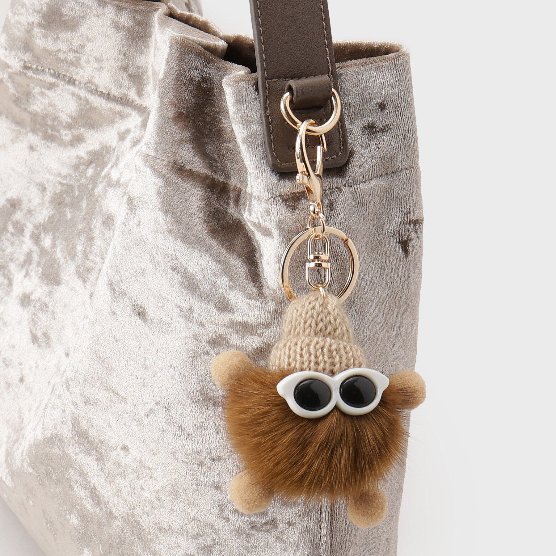 UNTITLED「【トレンド／バッグチャーム付き】ワンハンドルバッグ」|ショルダー・メッセンジャー|