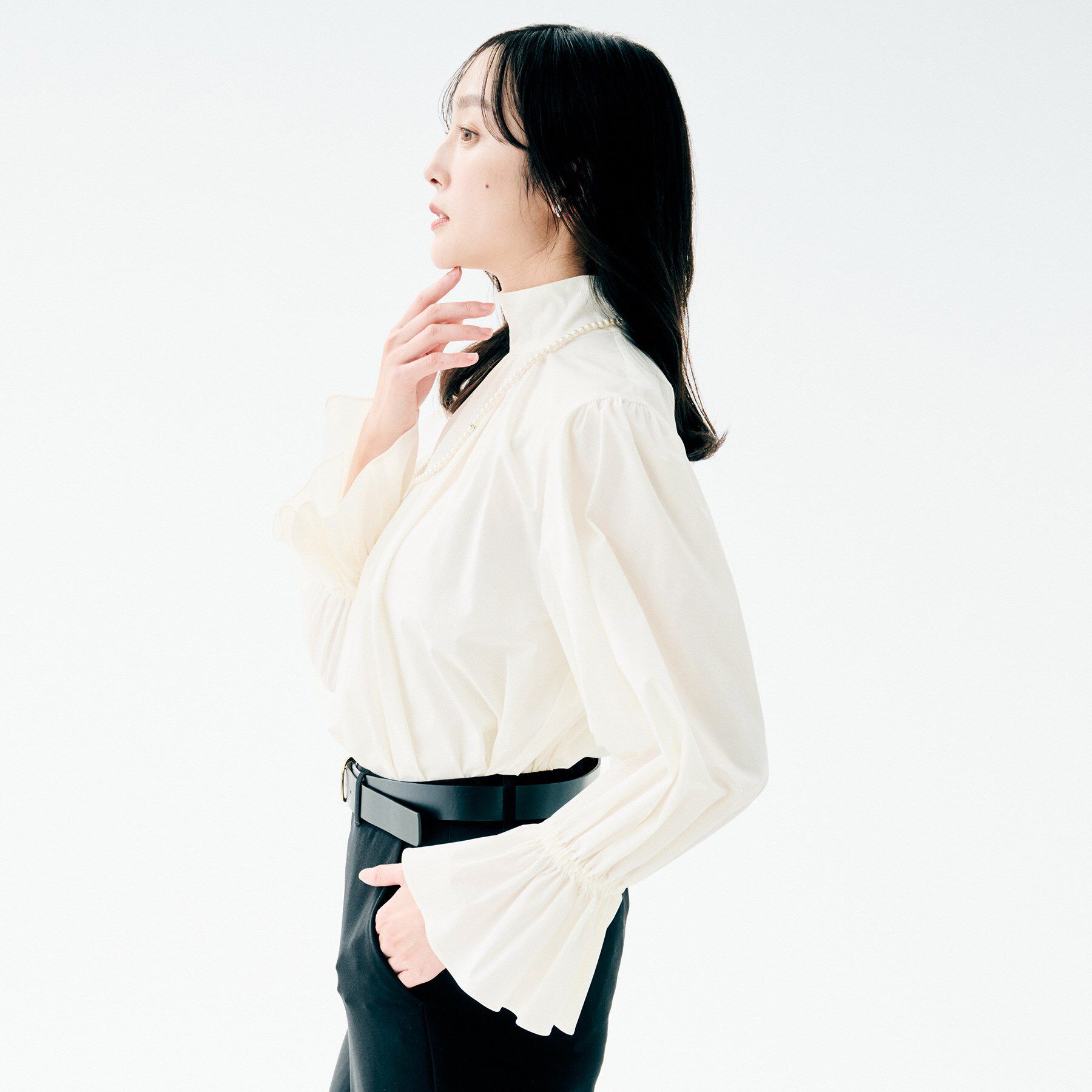 UNTITLED「2WAYボウタイブラウス」|シャツ・ブラウス|