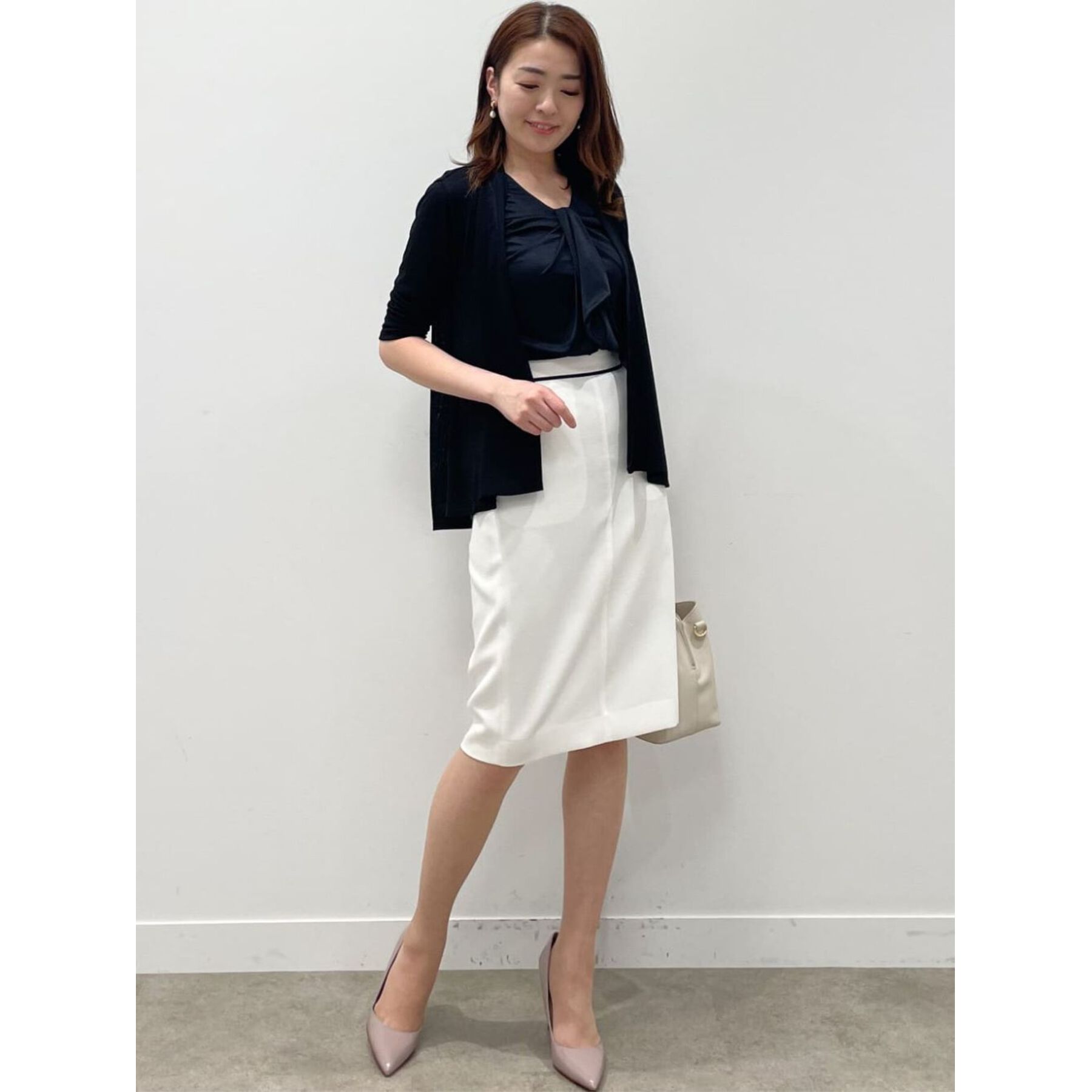 COUP DE CHANCE「【洗える/日本製】ジャージカーディガン」|カーディガン|