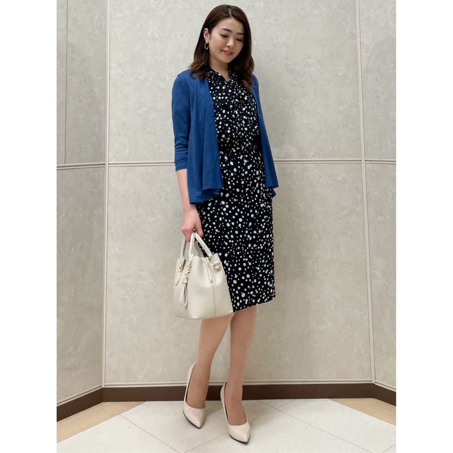 COUP DE CHANCE「【洗える/日本製】ジャージカーディガン」|カーディガン|