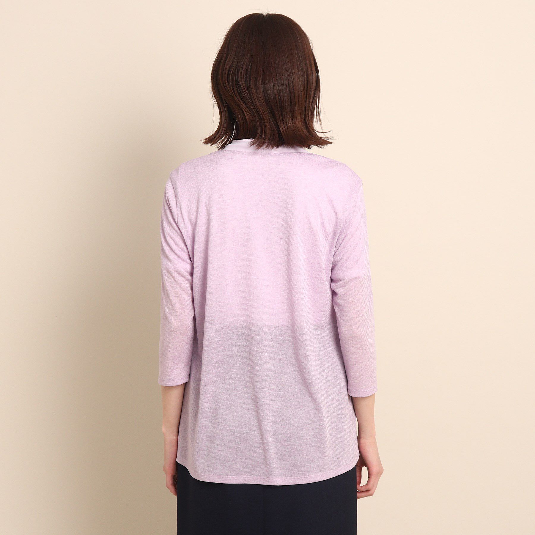 COUP DE CHANCE「【洗える/日本製】ジャージカーディガン」|カーディガン|