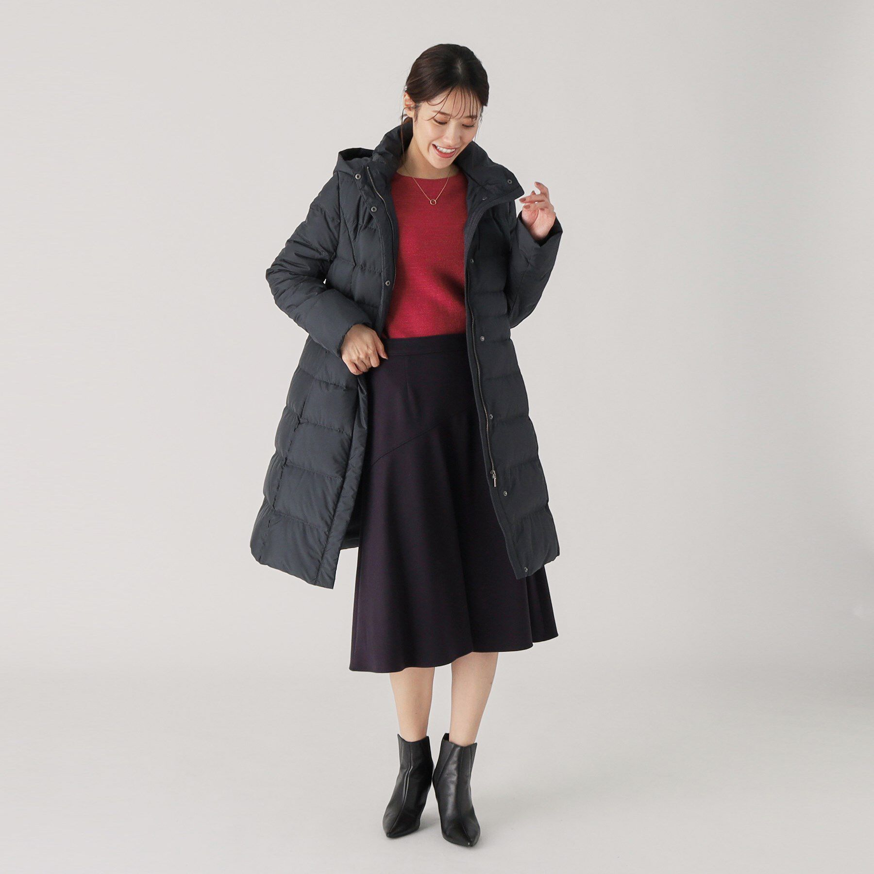 COUP DE CHANCE「【抗菌防臭／手洗い可】ダウンコート」|ダウン|