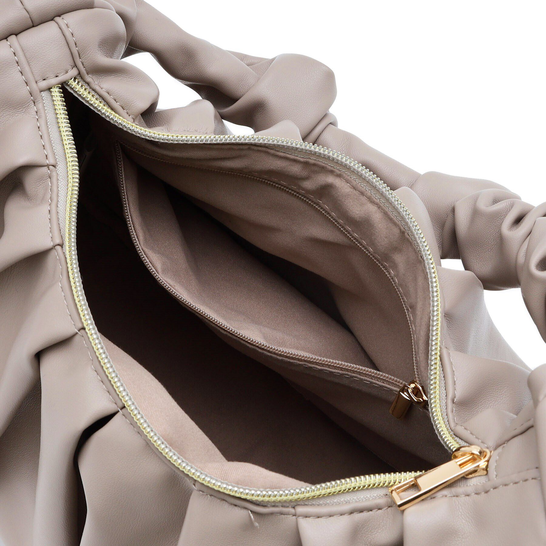 Reflect「【トレンドアイテム／持ち手の長さ調節可能】シャーリングハンドルバッグ」|ショルダー・メッセンジャー|