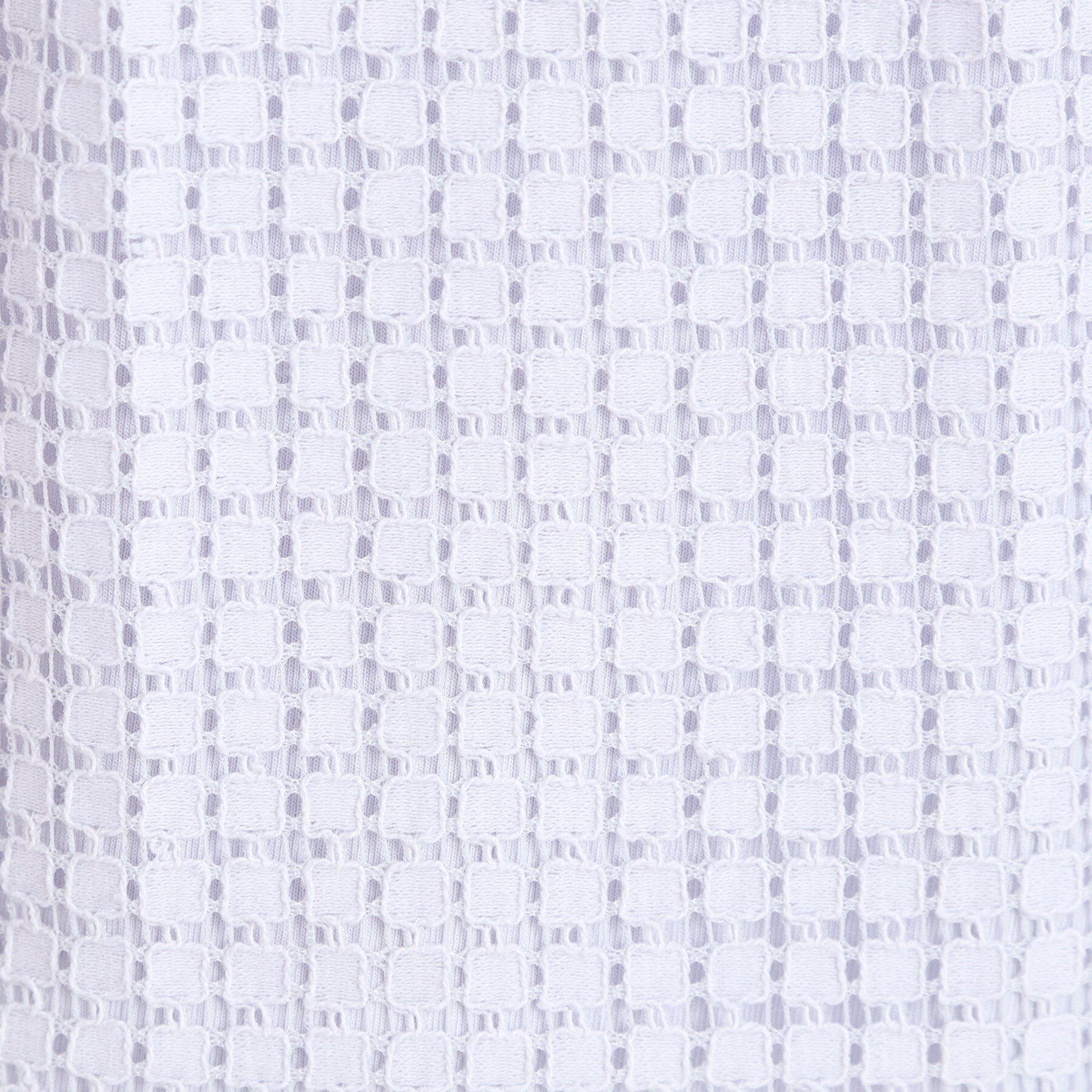 Reflect「【夏SALE／手洗い可】幾何柄レースブラウス」|シャツ・ブラウス|