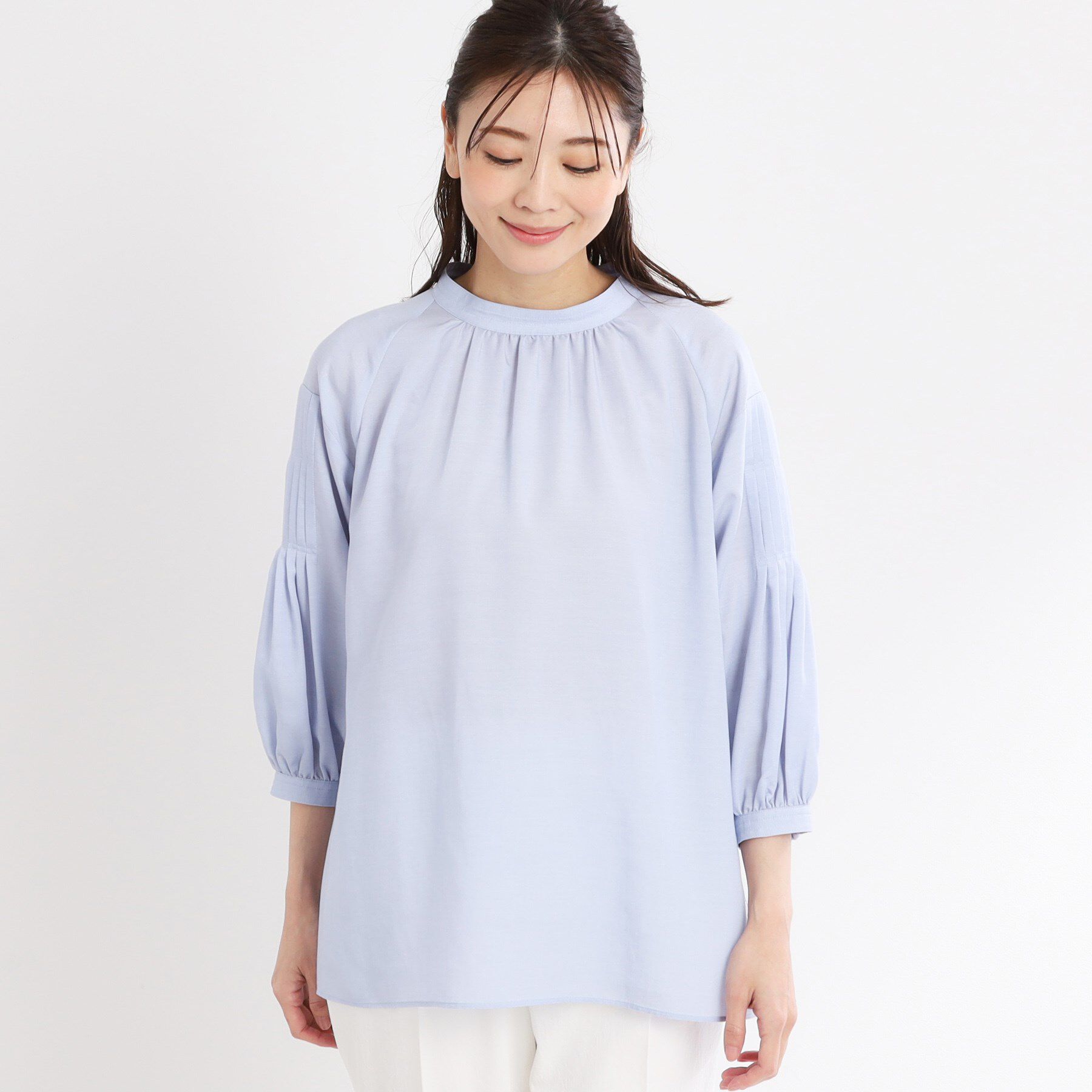 Reflect「【洗える】オフボディシャツブラウス」|シャツ・ブラウス|