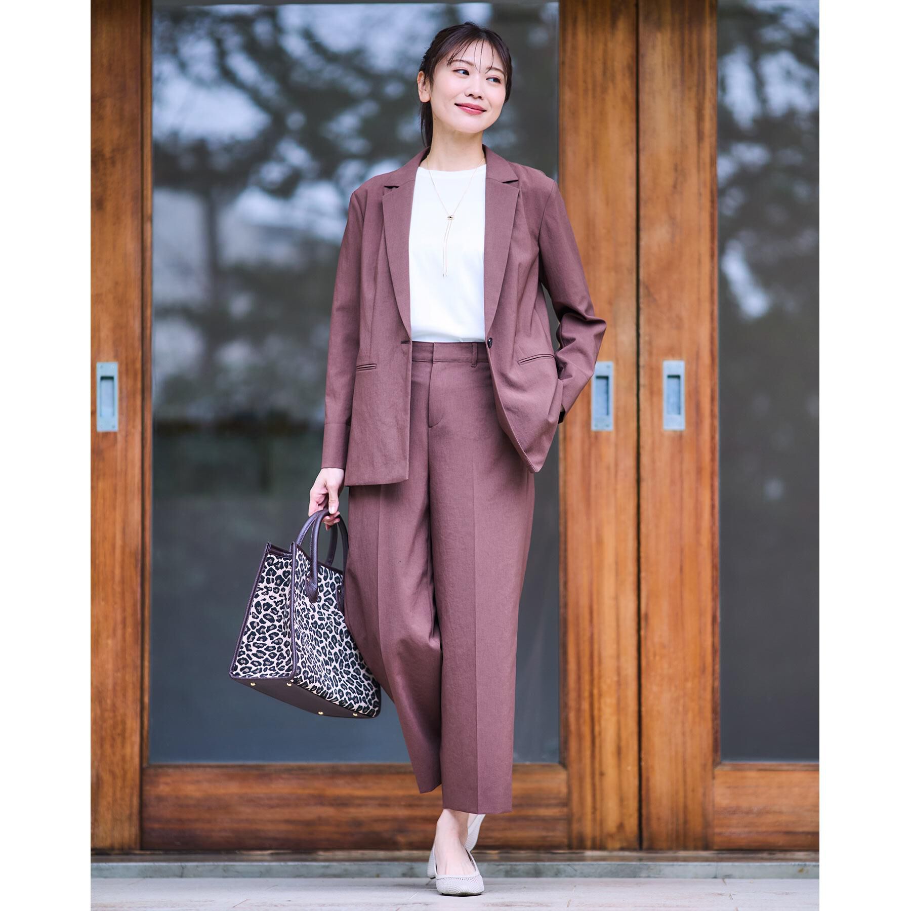 Reflect「【マシンウォッシュ可／セットアップ可／通勤におすすめ】ドライタッチジャケット」|テーラードジャケット|