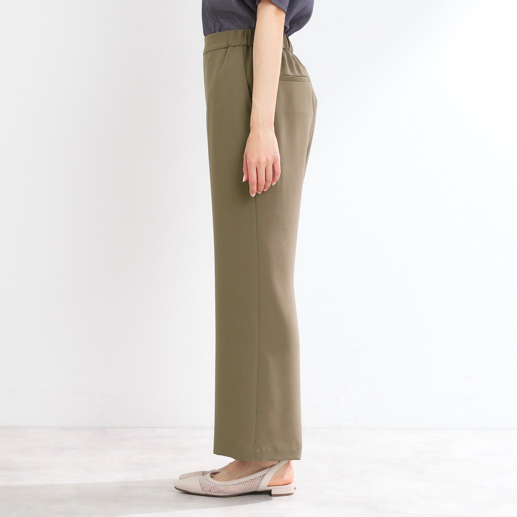 Reflect「【私のパンツ／UVカット／マシンウォッシュ可】フレアシルエットパンツ」|その他|