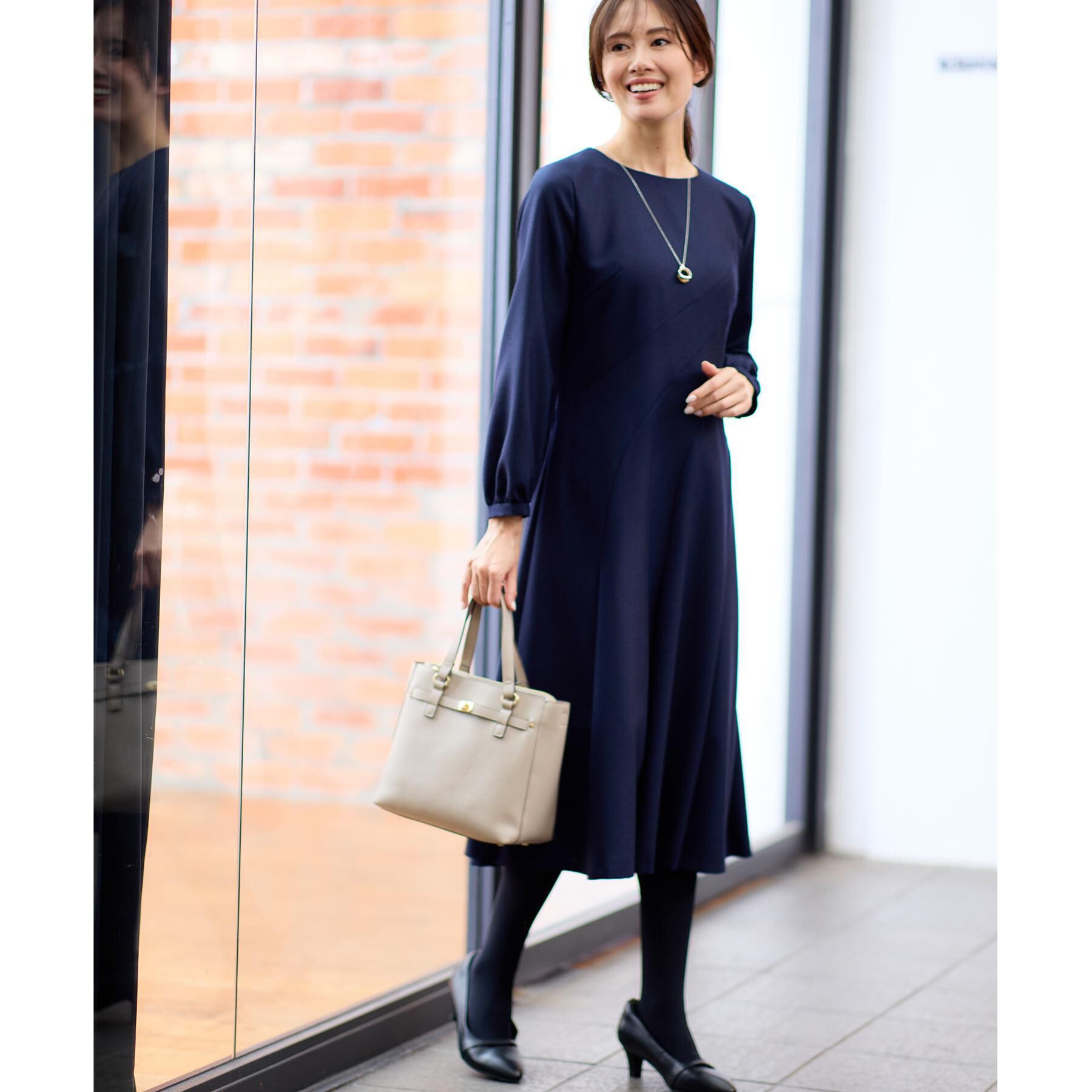 Reflect「フィット＆フレアワンピース」|ワンピース|