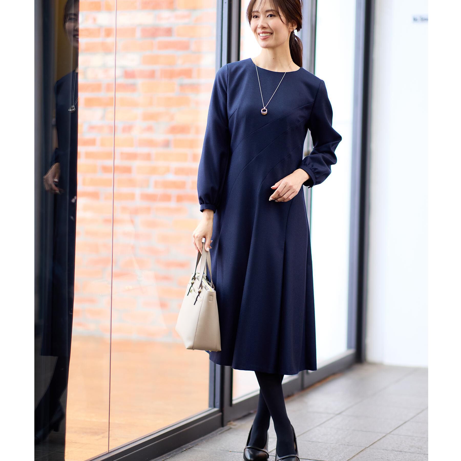 Reflect「フィット＆フレアワンピース」|ワンピース|