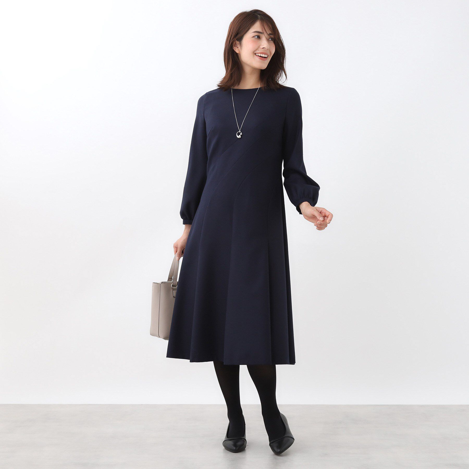 Reflect「フィット＆フレアワンピース」|ワンピース|