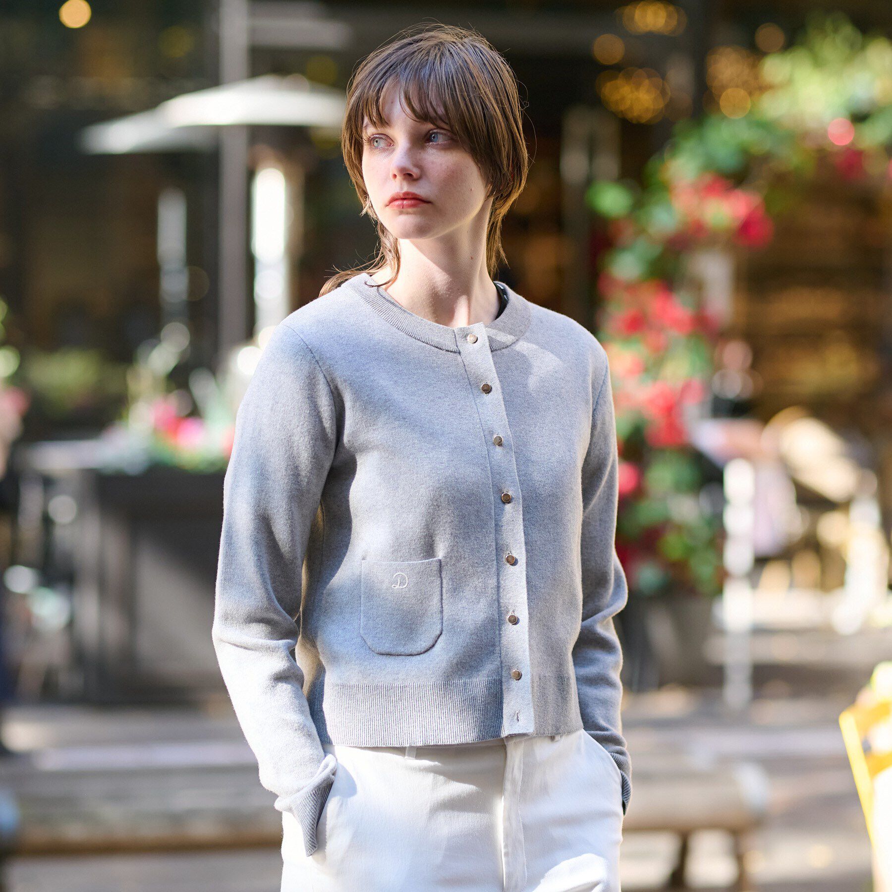 DRESSTERIOR「【洗える】ウォッシャブルコットンカシミヤ混カーディガン」|カーディガン|