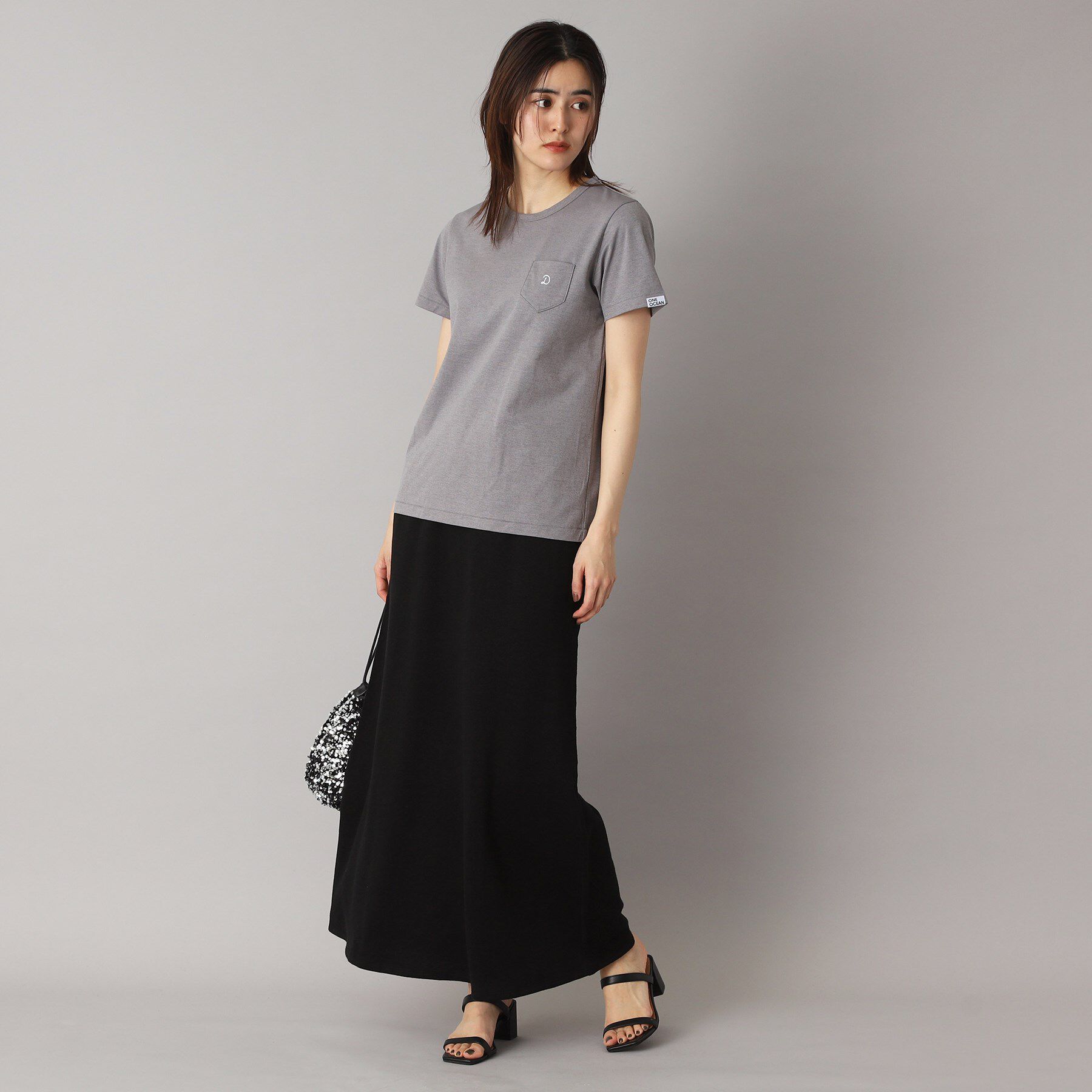 DRESSTERIOR「【洗える/ウエストゴム/セットアップ可】リネン裏毛スカート」|スカート|