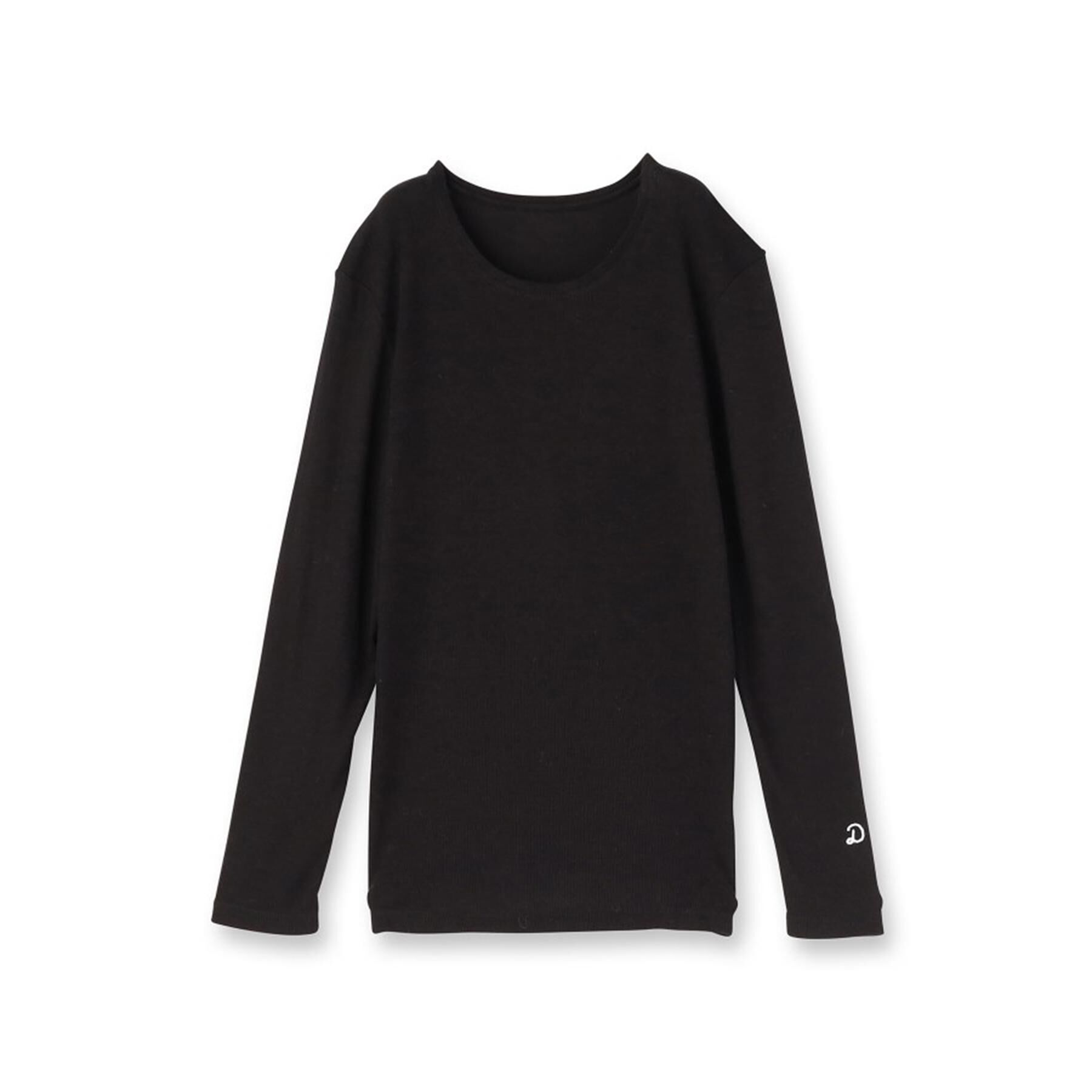 DRESSTERIOR「【インナー使いに最適/しっとり暖かな保湿素材】クルーネックプルオーバー」|Tシャツ・カットソー|