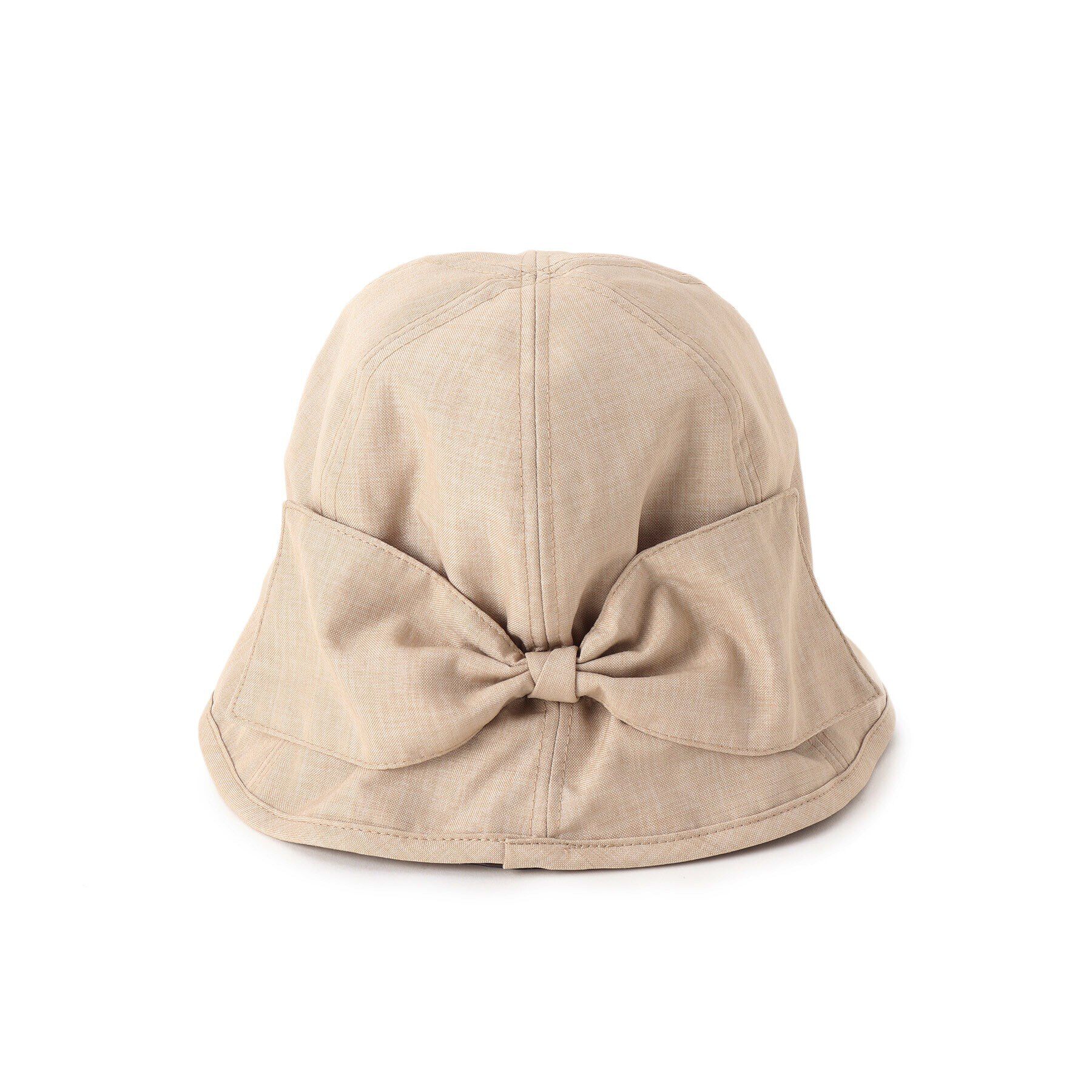 grove「【UV・ポケッタブル】折り畳みリボンクロシェハット」|ハット|